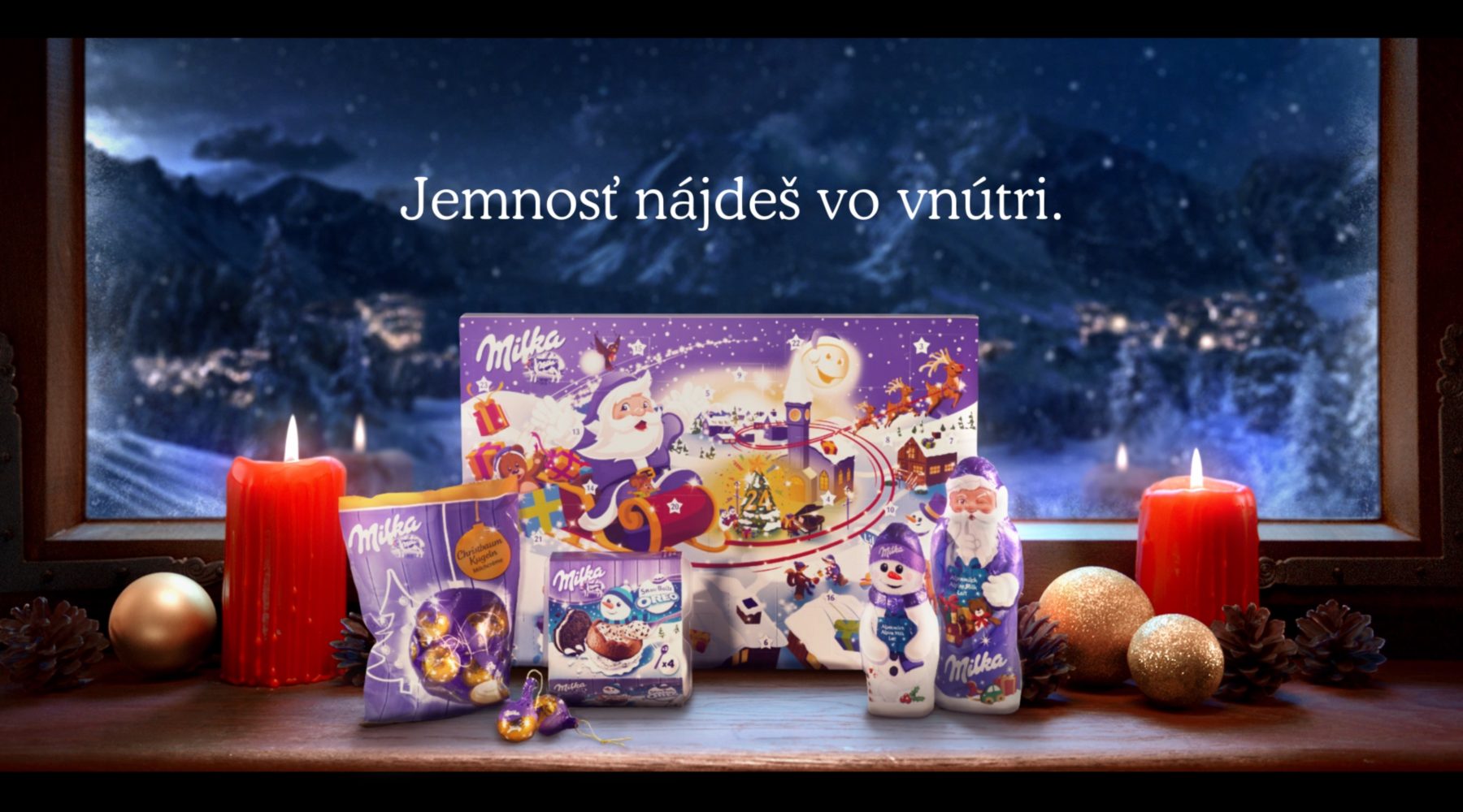 Milka TVC The magic of Christmas Eve every day (photo) Martin Kolejak